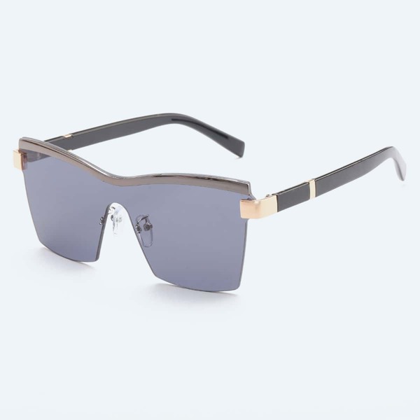 

Men Browline Sunglasses, Dark grey