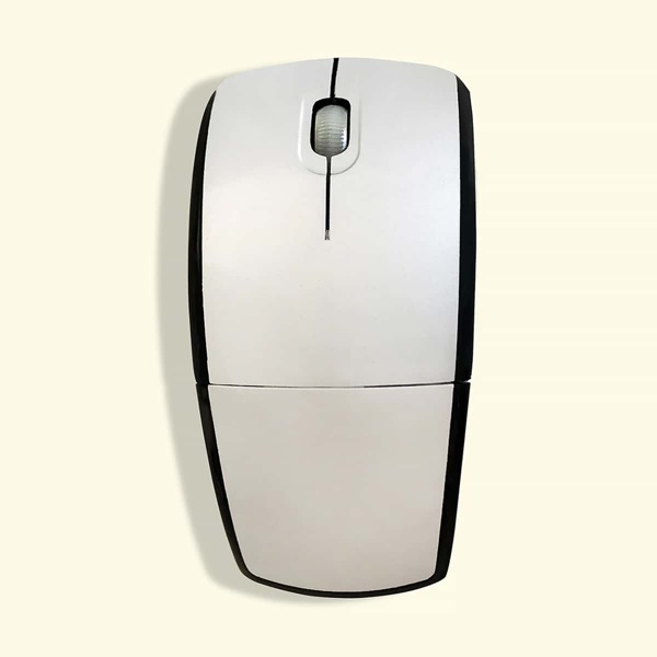 

Foldable Wireless Mouse, Silver