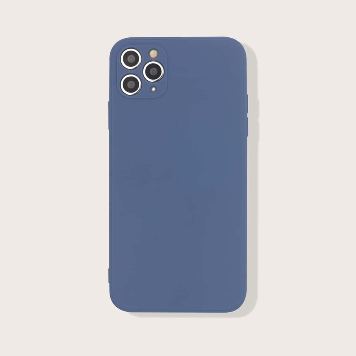 

Solid iPhone Case, Blue