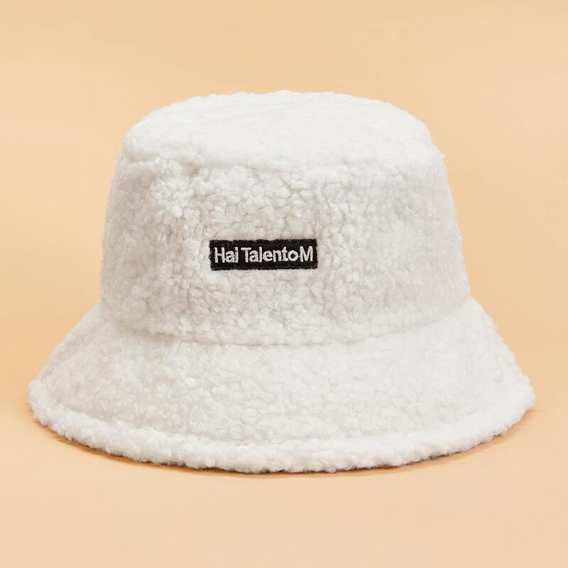 

Teddy Bucket Hat, White