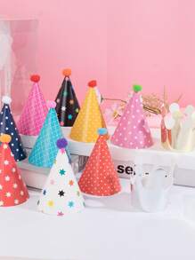 11 chiếc Mũ Bên In Sao - Nhiều màu - Xem 1