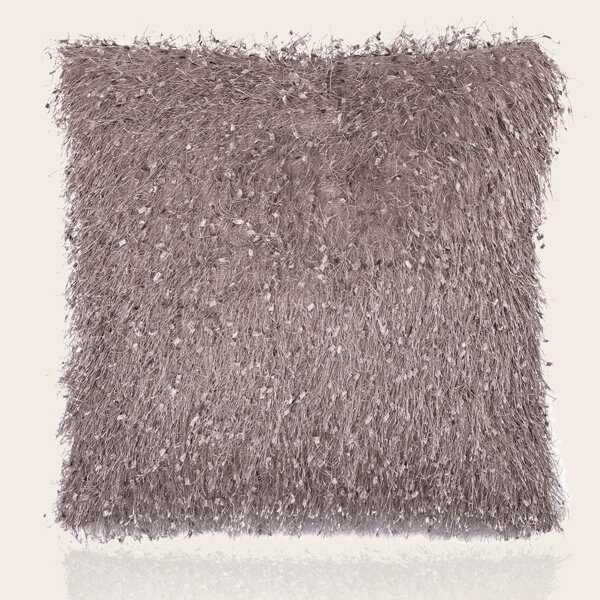

Plain Fuzzy Cushion Cover Without Filler, Grey
