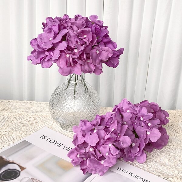 

1bundle Artificial Hydrangea, Purple