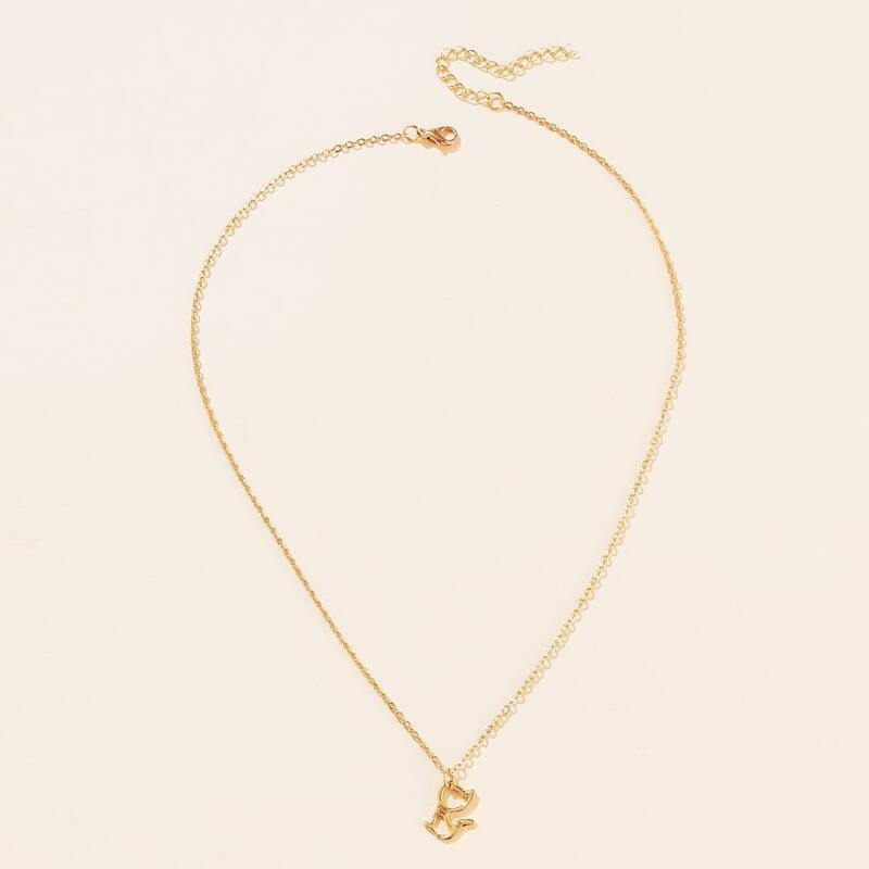 

Cat Pendant Necklace, Gold