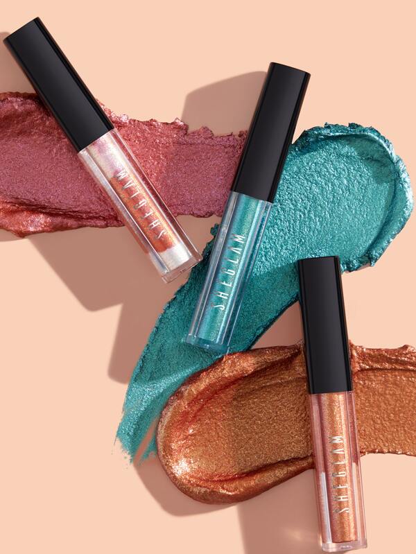 green liquid eyeshadow