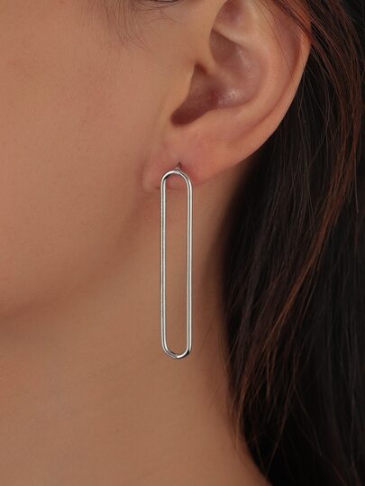 Hollow Metal Earrings