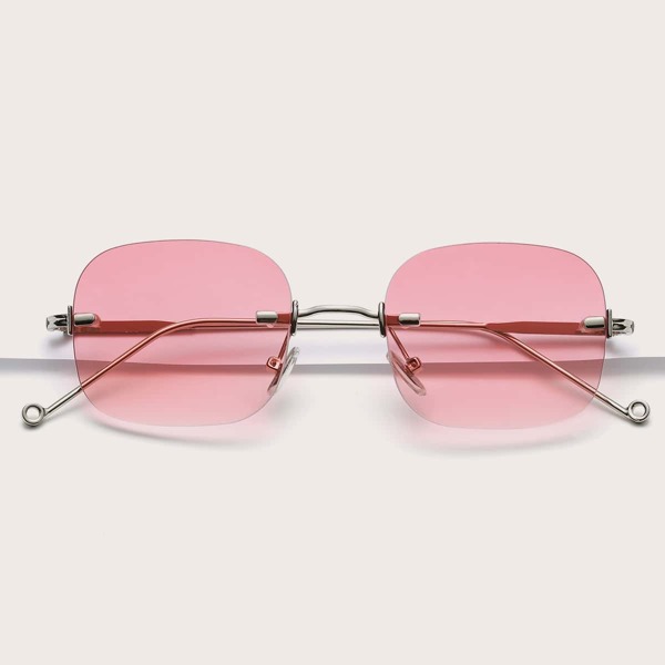 

Rimless Flat Lens Sunglasses