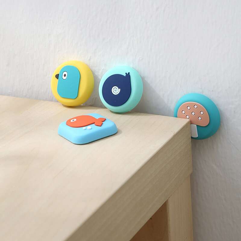 

Random Color Cartoon Door Knob Crash Pad 1pc, Multicolor