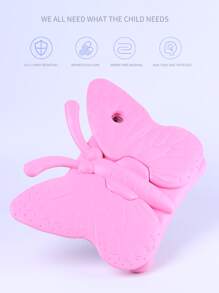 粉色iPad蝴蝶支架保護套，不帶鍵盤 - 淺粉色 - 查看 5