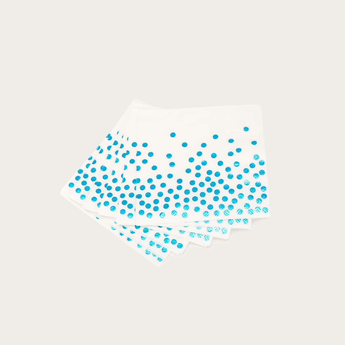

25pcs Polka Dot Pattern Napkin Paper, Multicolor