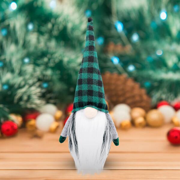 

1pc Christmas Doll Ornament, Green