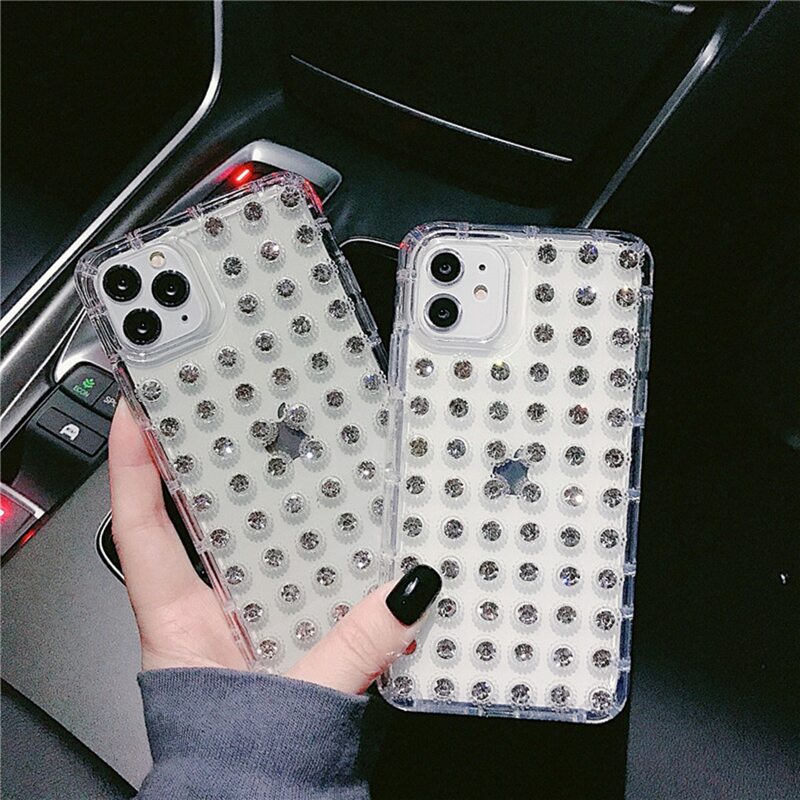

Rhinestone Clear iPhone Case