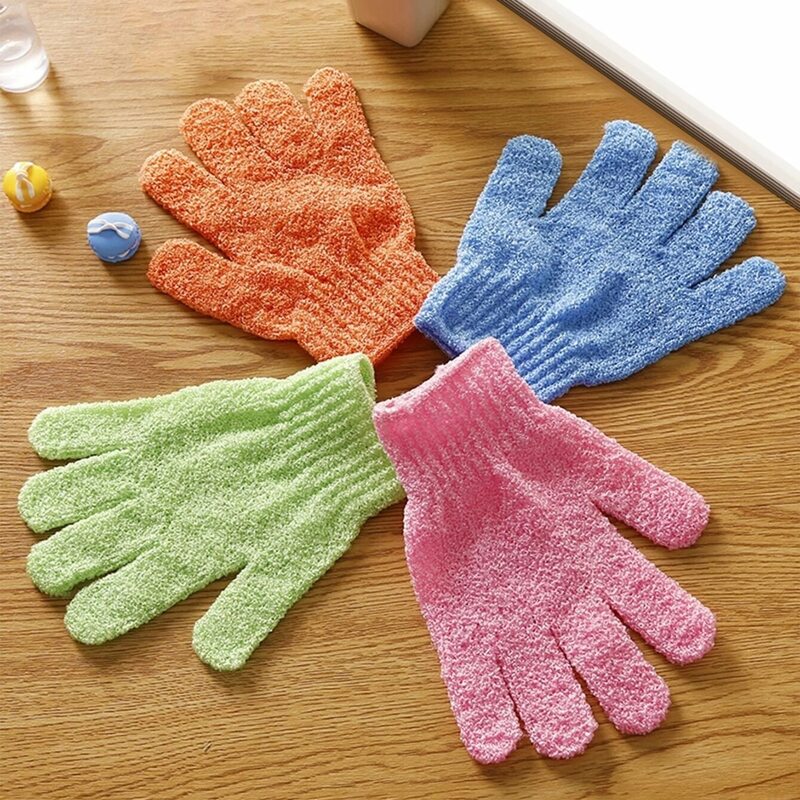 

3pcs Random Exfoliating Gloves, Multicolor