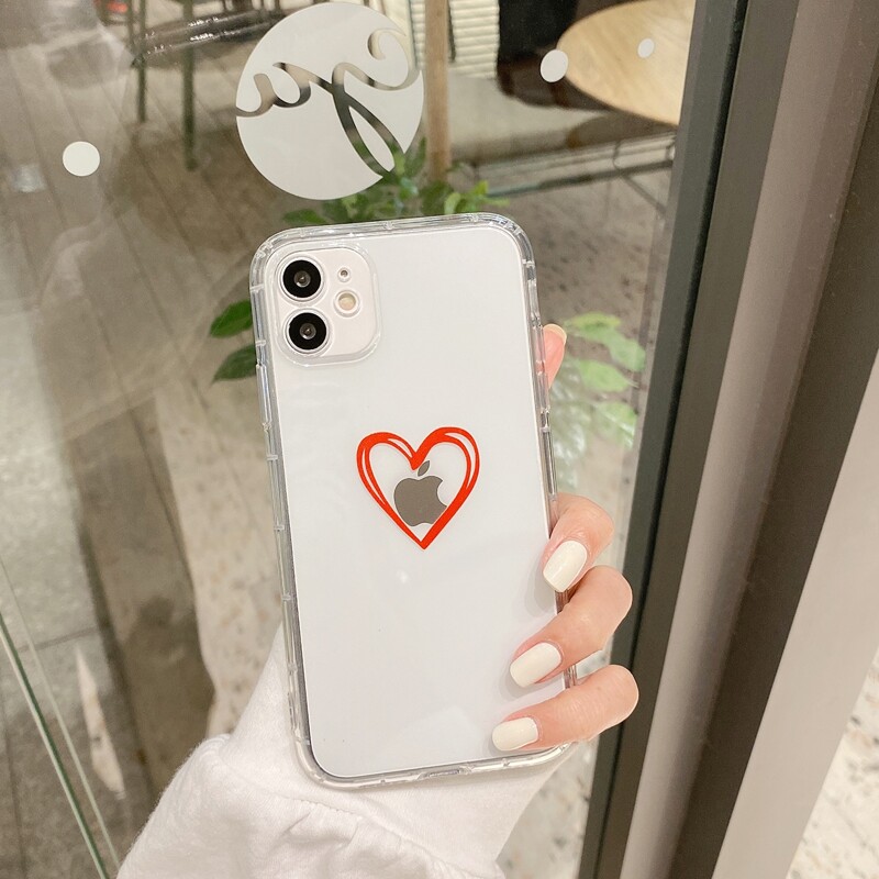 

Heart Clear iPhone Case