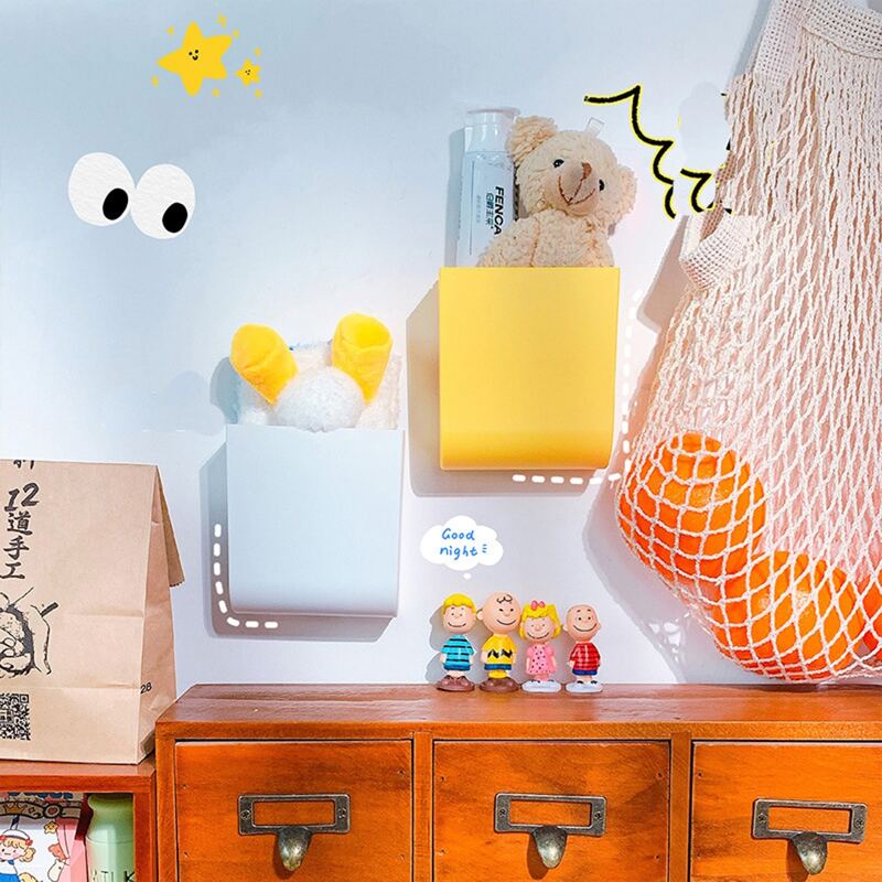 

1pc Wall-mounted Storage Box, Multicolor