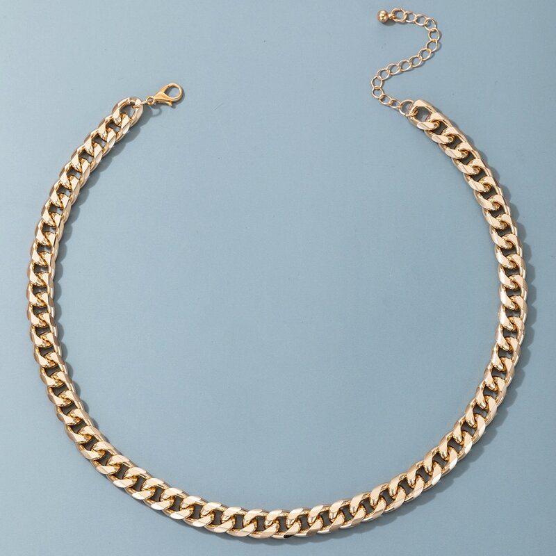 

Chunky Chain Necklace, Gold