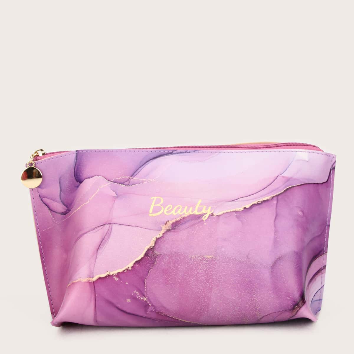 

Marble Pattern Makeup Bag, Multicolor