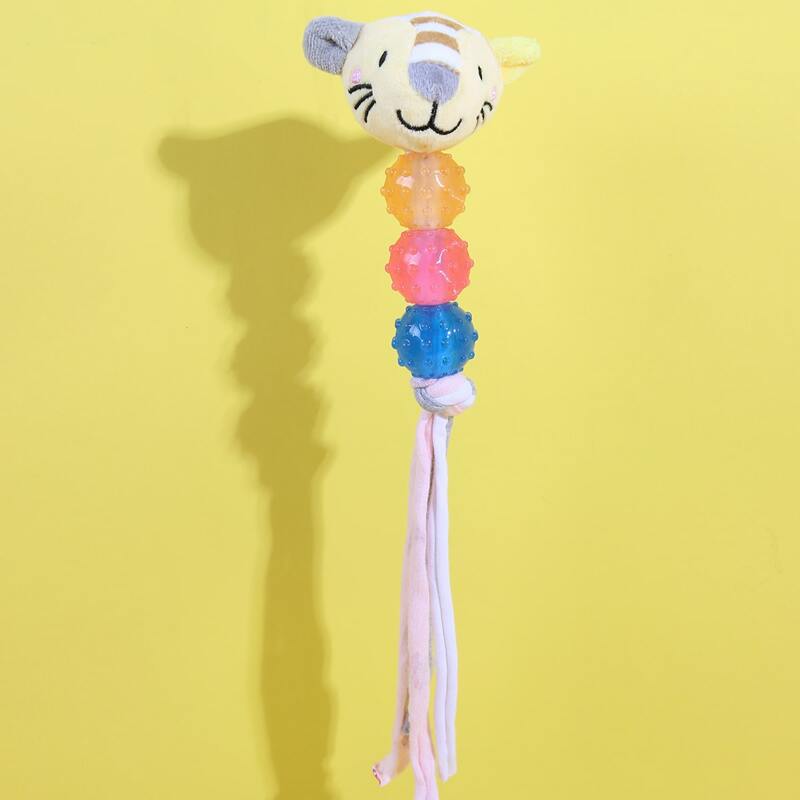 

Cartoon Tiger Design Dog Sound Toy, Yellow