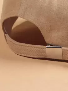 Mũ bóng chày thêu chữ - Màu Khaki - Xem 3