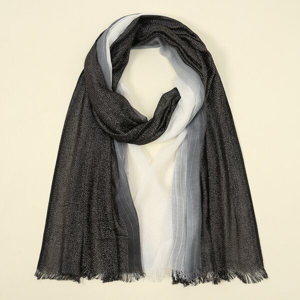 

Color Block Scarf, Multicolor