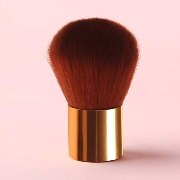 

1pc Soft Powder Brush, Brown
