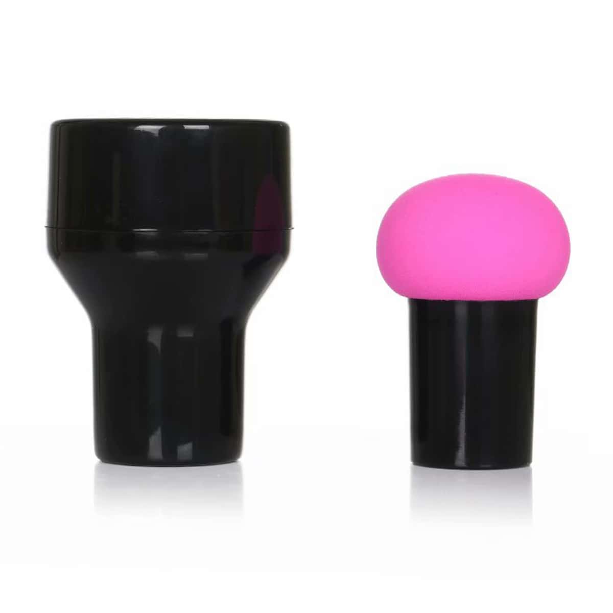 

1pc Random Makeup Sponge Stick With Cover, Multicolor