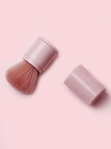 大尺寸可伸縮散粉刷化妝刷適合旅行 - 粉色 - 查看 2