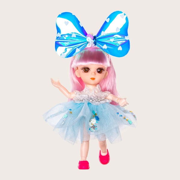

1 набор DIY игрушка куклы для девочек, Синий