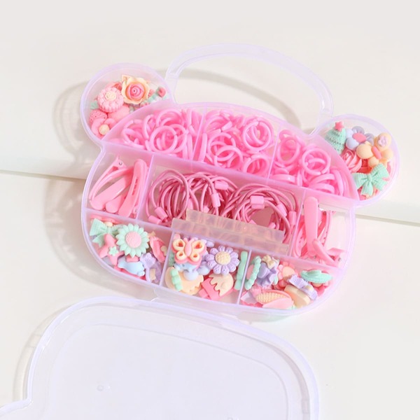 

1box Baby DIY Hair Accessories Set, Multicolor