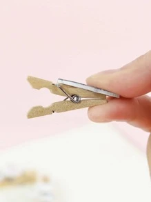 10个装卡通黑白猫咪带绳便签夹，返校季 - 彩色 - 查看 2