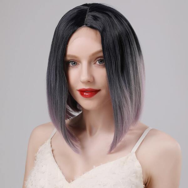 

Ombre Bob Straight Short Wig
