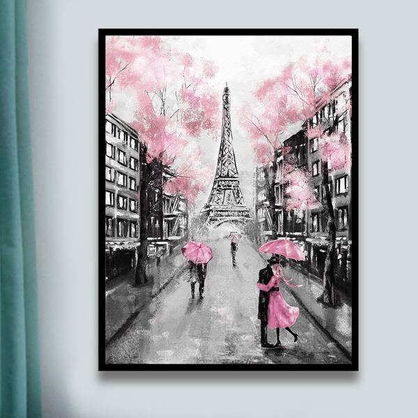 

Eiffel Tower Print DIY Diamond Painting Without Frame, Multicolor