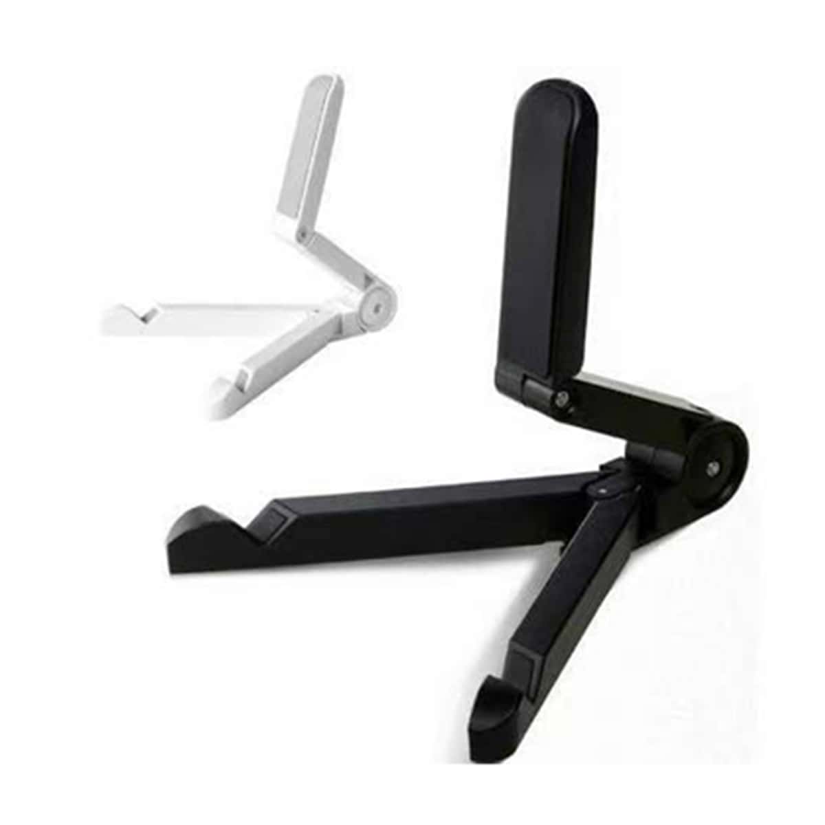 

Adjustable Phone & Tablet Holder, Black and white