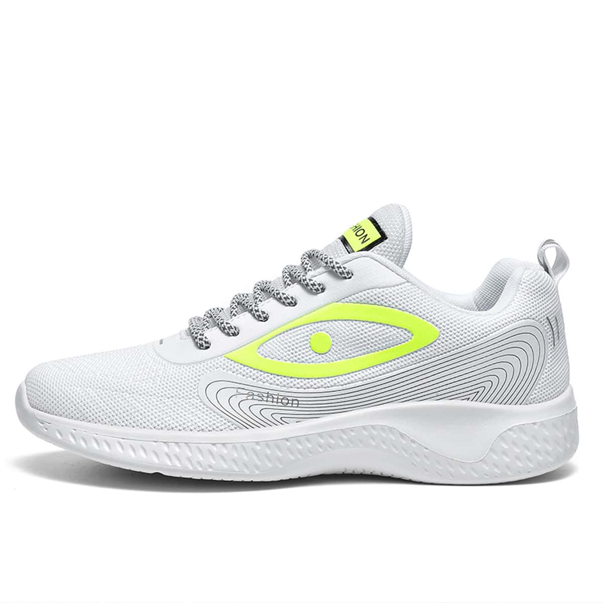 

Guys Lace-up Wide Fit Sneakers, Light grey
