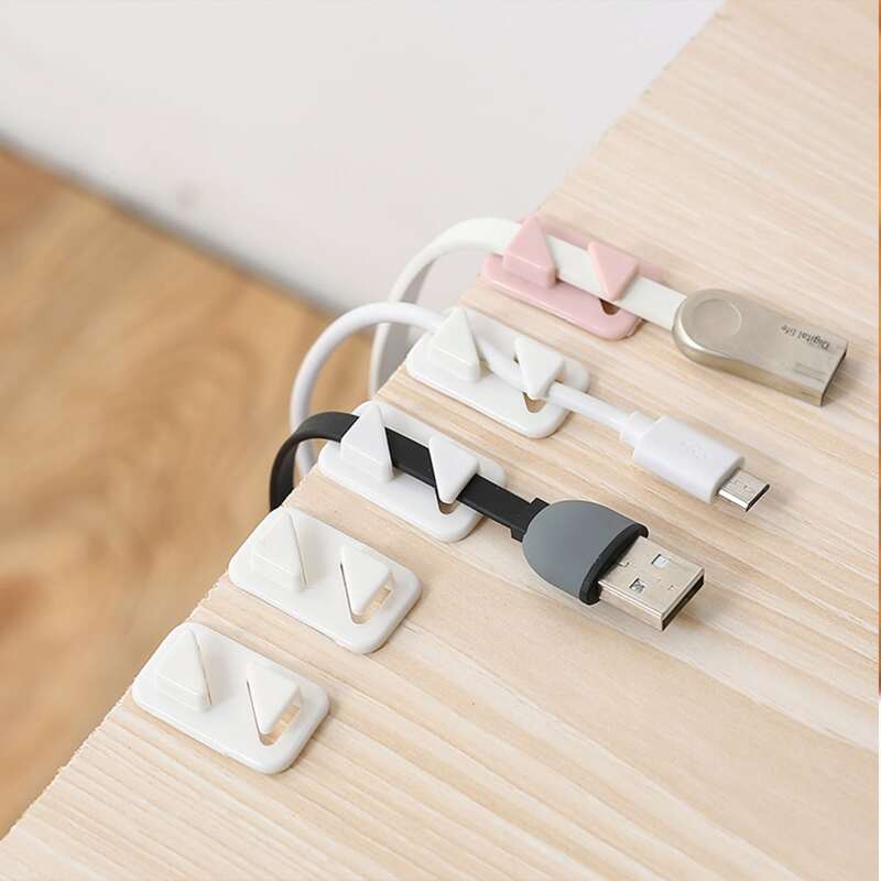 

12pcs Random Data Cable Organizer, Multicolor