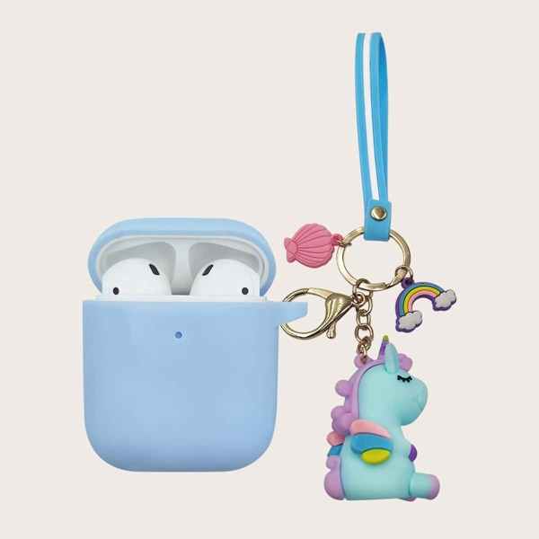 

Чехол для AirPods с подвесской, Синий