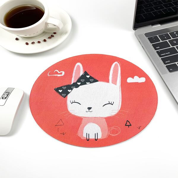 

Cartoon Cat Graphic Mouse Pad, Multicolor