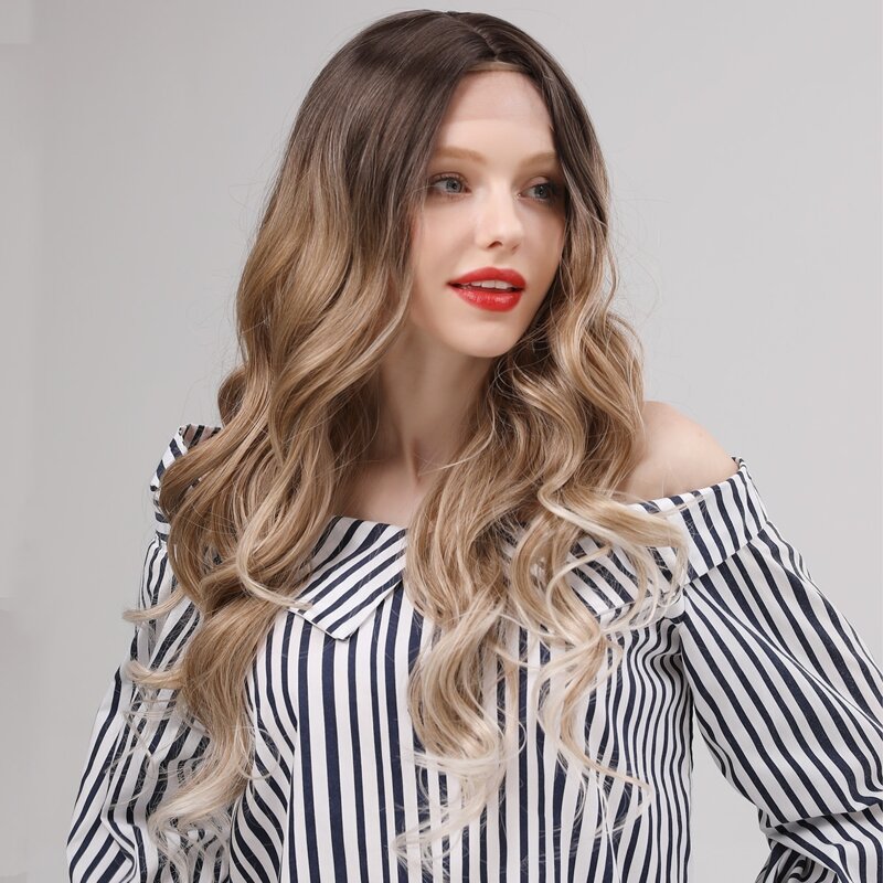 

Natural Ombre Long Curly Wig