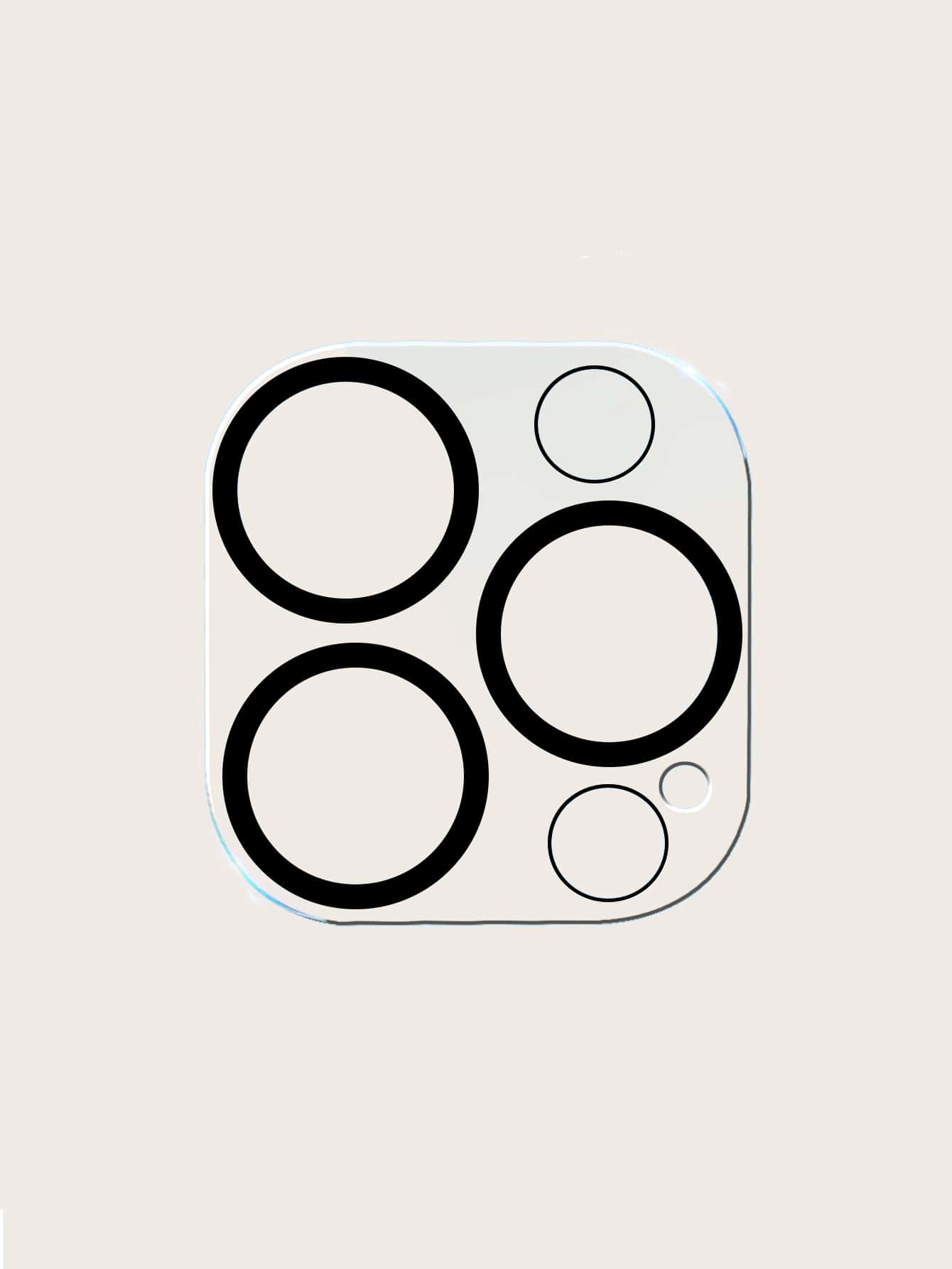 1pc Clear Camera Lens Protector Compatible With iPhone15/15Plus/15Pro/15Promax - Clear - View 1