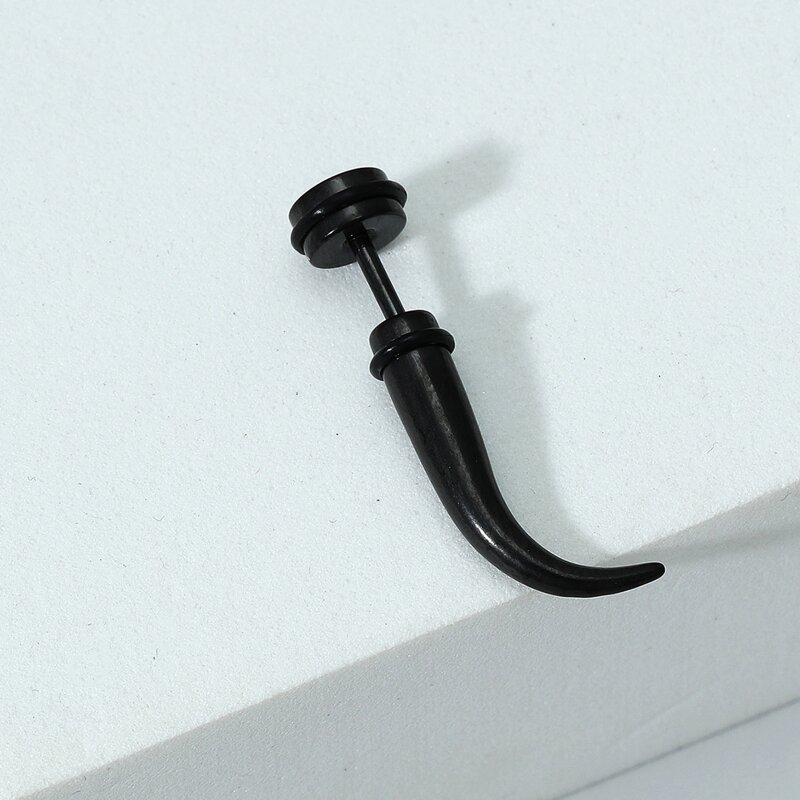 

1pc Guys Black Earring