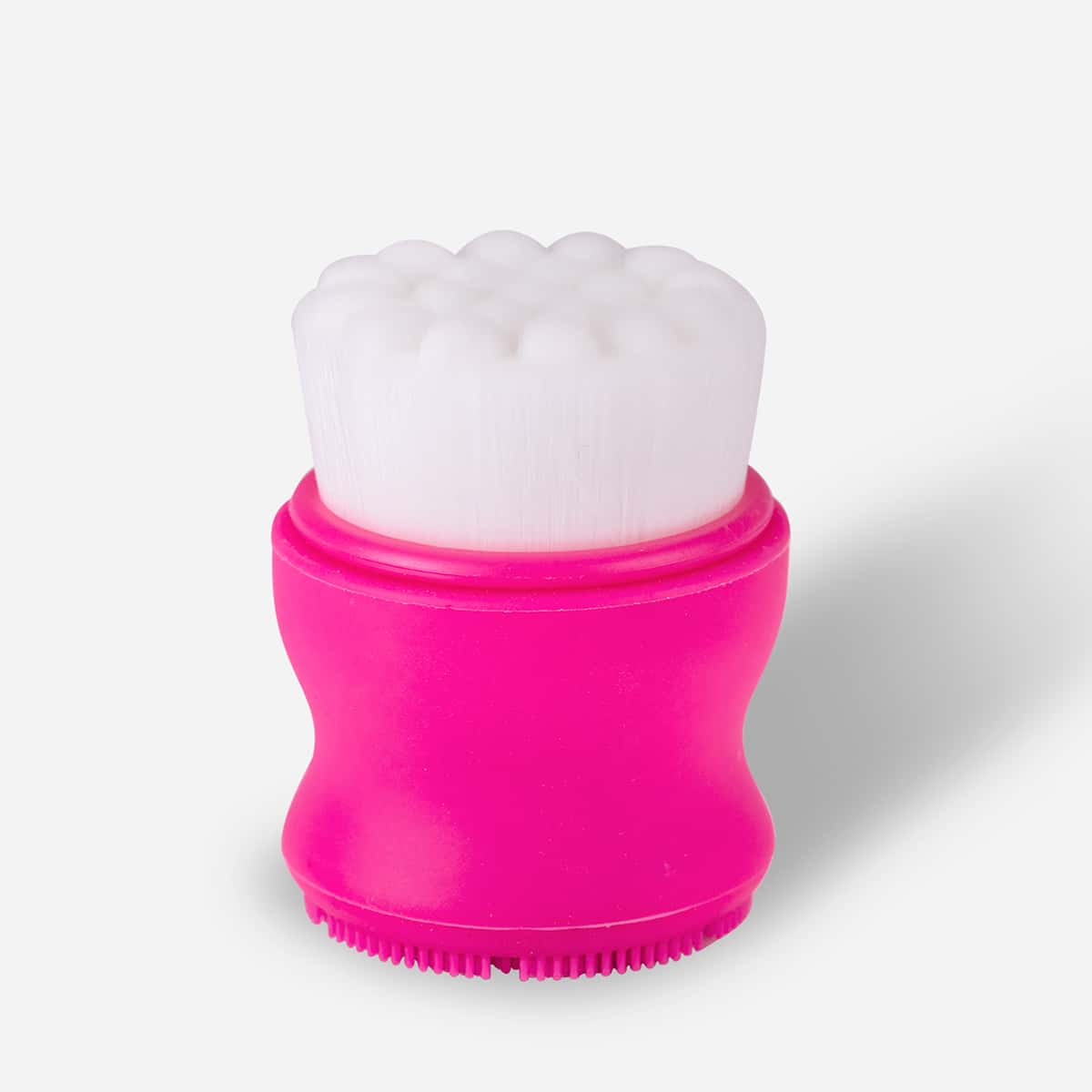 

Colorblock Facial Cleansing Brush, Hot pink