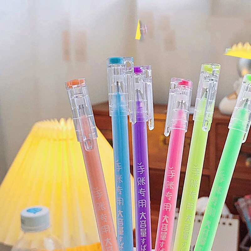 

2pcs Random Color Marker Pen, Multicolor