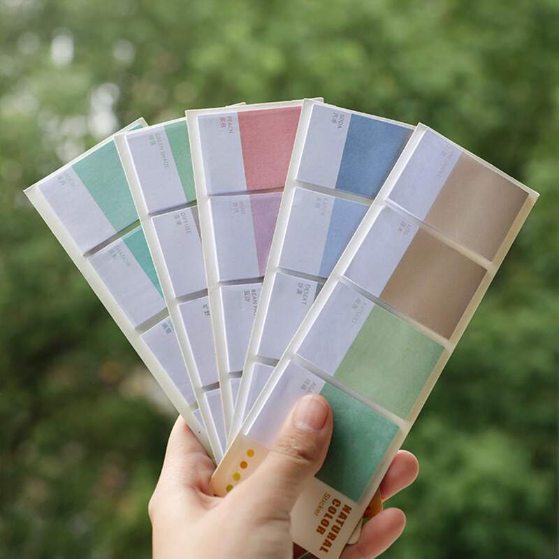 

Random 1set Colorful Sticky Note, Multicolor