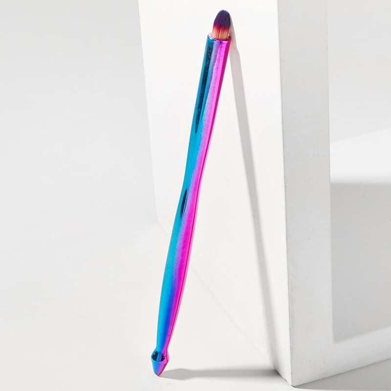 

Colorful Handle Eyeshadow Brush, Multicolor