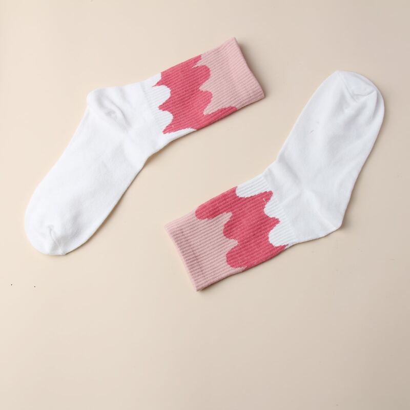 

Colorblock Crew Socks, Multicolor