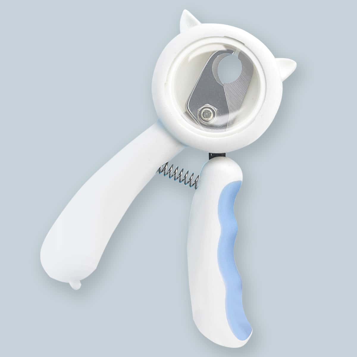 

Colorblock Cat Nail Clipper, White