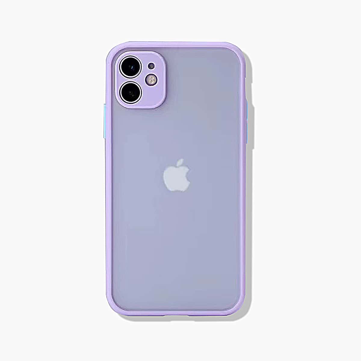 

Contrast Frame iPhone Case, Lilac purple