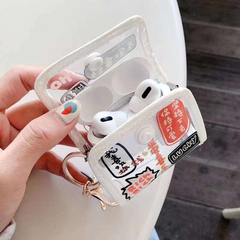 

1pc Cartoon AirPods Bag, Multicolor