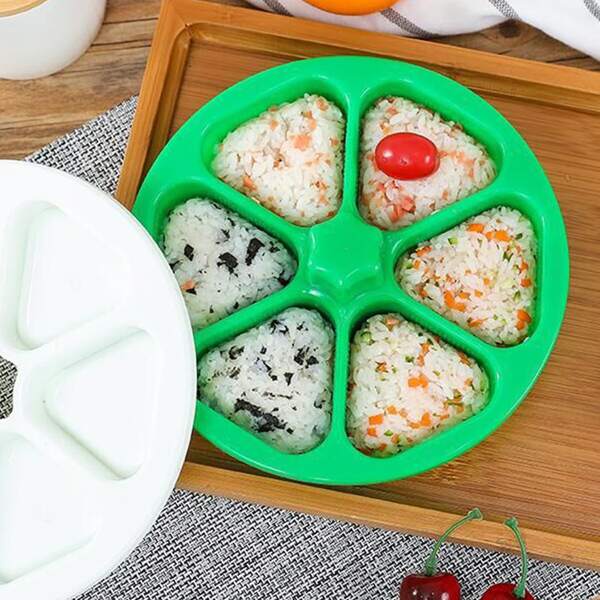 

1pc Rice Ball Mold, Green