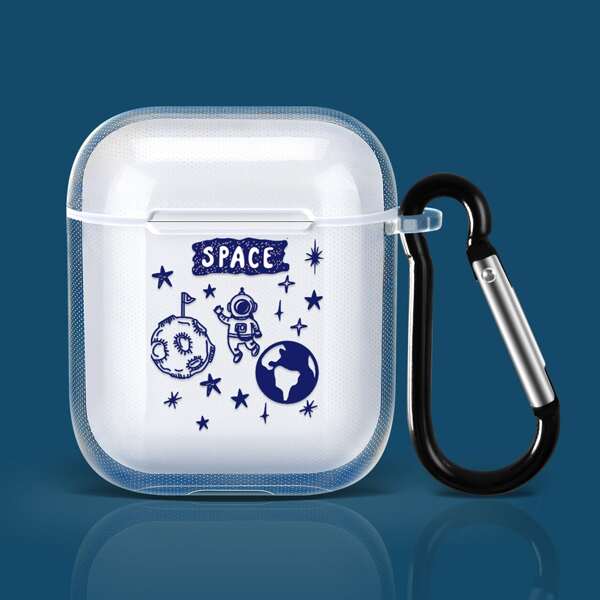 

Cartoon Graphic Clear AirPods Case